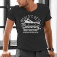 World's Best Swimming Instructor Teacher Coach Swim Men Women Kids Men's V-Neck T-Shirt World's Best Swimming Instructor Teacher Coach Swim Men Women Kids Men's V-Neck T-Shirt