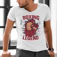 Boxing Legend Professional Boxer Muay Thai Boxing Men's V-Neck T-Shirt Boxing Legend Professional Boxer Muay Thai Boxing Men's V-Neck T-Shirt