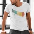 Canoe Canoeing Retro Vintage Men's V-Neck T-Shirt