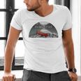 Canoe Lover Time To Paddle Raglan Baseball Tee Men's V-Neck T-Shirt