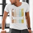 Canoe Vintage Canoeing Retro Canoe Paddling Premium Tri-Blend Men's V-Neck T-Shirt