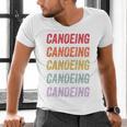 Canoeing Sweatshirt Men's V-Neck T-Shirt Canoeing Sweatshirt Men's V-Neck T-Shirt