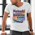 Don’t Be a Douche Canoe Saying Men's V-Neck T-Shirt