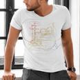 Drum Kit Vintage Look Music Concert Sweatshirt Men's V-Neck T-Shirt