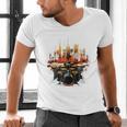 Drumset Drum Kit Music Drummer Drumming Raglan Baseball Tee Men's V-Neck T-Shirt Drumset Drum Kit Music Drummer Drumming Raglan Baseball Tee Men's V-Neck T-Shirt