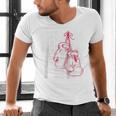 Fighter Gloves Muay Thai Raglan Baseball Tee Men's V-Neck T-Shirt