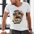Gym Rat Kickboxing Nak Muay Thai Boxing Fighter Men's V-Neck T-Shirt