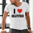 I Love Breaststroke Heart Swim Swimmer Pool Swimming Men's V-Neck T-Shirt I Love Breaststroke Heart Swim Swimmer Pool Swimming Men's V-Neck T-Shirt