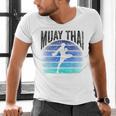 Muay Thai Hobby Fighter Martial Arts Boxing Men's V-Neck T-Shirt