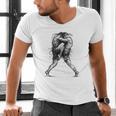 Muay Thai Kickboxing Nak Muay Thai Boxing Fighter Men's V-Neck T-Shirt Muay Thai Kickboxing Nak Muay Thai Boxing Fighter Men's V-Neck T-Shirt