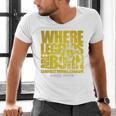 Muay Thai Lumpinee Boxing Stadium Where Legend Born Men's V-Neck T-Shirt