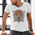 Tigar Muay Thai MMA Vintage Kickboxing Training Men's V-Neck T-Shirt