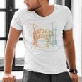 Vintage Drummer Drum Kit Men's V-Neck T-Shirt