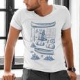 Women's Canoe Wilderness Gear Vintage Chart Collection Illustration Men's V-Neck T-Shirt