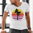 Women's Thai Boxer Thai Boxing Muay Thai Raglan Baseball Tee Men's V-Neck T-Shirt Women's Thai Boxer Thai Boxing Muay Thai Raglan Baseball Tee Men's V-Neck T-Shirt