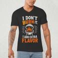 Backyard Pitmaster Father BBQ Dad Griller Men's V-Neck T-Shirt