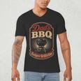 BBQ Dad's Backyard Grill & Que Men's V-Neck T-Shirt