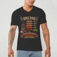BBQ Shirt Steak BBQ Dad You'Re The Rarest Of Them All Men's V-Neck T-Shirt