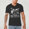 Best Drum For Men Women Drummer Drum Kit Drumming Men's V-Neck T-Shirt Best Drum For Men Women Drummer Drum Kit Drumming Men's V-Neck T-Shirt