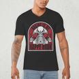 Boxing Is My Happy Hour Muay Thai Kickboxer Fan Boxing Men's V-Neck T-Shirt