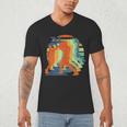 Boxing Kickboxing Muay Thai Men Boys Combat Sport Men's V-Neck T-Shirt
