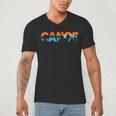 Canoe Canoeing Retro Canoe Men's V-Neck T-Shirt