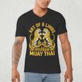Cute Muay Thai Art For Men Women Kids Muay Thai Lovers Men's V-Neck T-Shirt Cute Muay Thai Art For Men Women Kids Muay Thai Lovers Men's V-Neck T-Shirt