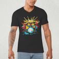 Drum Kit Steamwave Music Band Men's V-Neck T-Shirt Drum Kit Steamwave Music Band Men's V-Neck T-Shirt