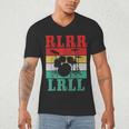 Drummer RLRR LRLL Vintage Drum Kit Men's V-Neck T-Shirt Drummer RLRR LRLL Vintage Drum Kit Men's V-Neck T-Shirt
