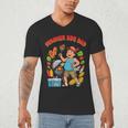 Fun Summer BBQ Dad For Grilling Enthusiasts Men's V-Neck T-Shirt