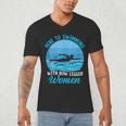Here's To Swimming With Bow Legged Women Swimming Men's V-Neck T-Shirt Here's To Swimming With Bow Legged Women Swimming Men's V-Neck T-Shirt