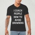 HILARIOUS TEACHER QUOTE SWIMMING COACH SWIM INSTRUCTOR Men's V-Neck T-Shirt HILARIOUS TEACHER QUOTE SWIMMING COACH SWIM INSTRUCTOR Men's V-Neck T-Shirt