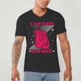 A Lady Always Wear Gloves Kickboxer Fan Muay Thai Boxing Men's V-Neck T-Shirt A Lady Always Wear Gloves Kickboxer Fan Muay Thai Boxing Men's V-Neck T-Shirt