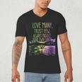 Love Many Trust Few Always Paddle Your Own Canoe Canoes Men's V-Neck T-Shirt