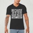 Major Musician Drum Kit Men's V-Neck T-Shirt Major Musician Drum Kit Men's V-Neck T-Shirt