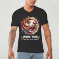 MMA Thai Boxing Art Of Eight Limbs Combat Muay Thai Men's V-Neck T-Shirt MMA Thai Boxing Art Of Eight Limbs Combat Muay Thai Men's V-Neck T-Shirt