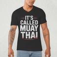 Muay Thai Condition Humor Lifestyle Identity Training Men's V-Neck T-Shirt