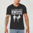 Muay Thai Fighter Boxing Martial Arts Men's V-Neck T-Shirt Muay Thai Fighter Boxing Martial Arts Men's V-Neck T-Shirt
