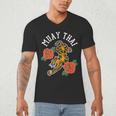 Muay Thai Fighter Hobby Martial Arts Boxing Men's V-Neck T-Shirt