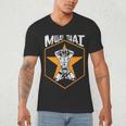 Muay Thai Fighter Sleeveless Men's V-Neck T-Shirt