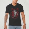 Muay Thai Kickboxing Martial Art Fighter Thai Boxing Men's V-Neck T-Shirt