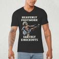 Muay Thai Lord Jesus Kickboxing Christian Men's V-Neck T-Shirt