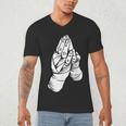 Muay Thai Martial Arts Combat Boxing Sport Men's V-Neck T-Shirt