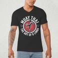 Muay Thai For Men Women Kids Mixed Martial Arts Men's V-Neck T-Shirt