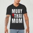 Muay Thai Mom Martial Artis Combat Sports Mother's Day Men's V-Neck T-Shirt Muay Thai Mom Martial Artis Combat Sports Mother's Day Men's V-Neck T-Shirt