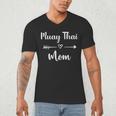 Muay Thai Mom Woman Muay Thai Sport Lover Men's V-Neck T-Shirt