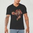 Muay Thai Mongkol Headband Minimal Clean Art Fighter Men's V-Neck T-Shirt Muay Thai Mongkol Headband Minimal Clean Art Fighter Men's V-Neck T-Shirt