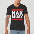 Nak Muay Thai Fighter Men's V-Neck T-Shirt