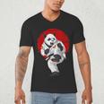 Panda Bear Karate Kickboxing Muay Thai Martial Arts Men's V-Neck T-Shirt