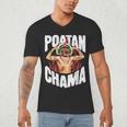 POATAN CHAMA MMA Fan JJB Boxing Muay Thai Kickboxing Men's V-Neck T-Shirt POATAN CHAMA MMA Fan JJB Boxing Muay Thai Kickboxing Men's V-Neck T-Shirt